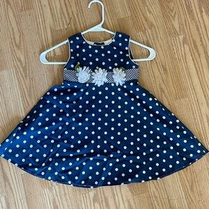 Blue Bern boulevard girl dress